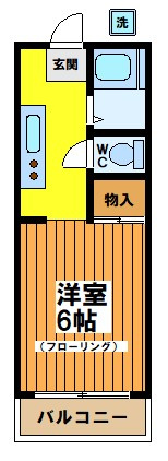 第三通南ビルの間取り