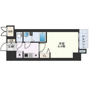 プレサンス新大阪コアシティの間取り