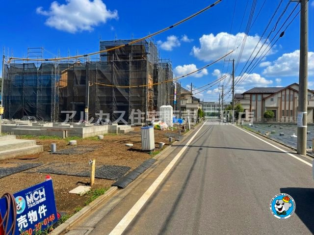 西武新宿線 花小金井駅 15分 新築戸建 小平市鈴木町1丁目の前面道路含む現地写真
