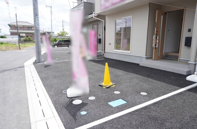草加市瀬崎5丁目 新築分譲住宅 全10棟 3号棟の駐車場