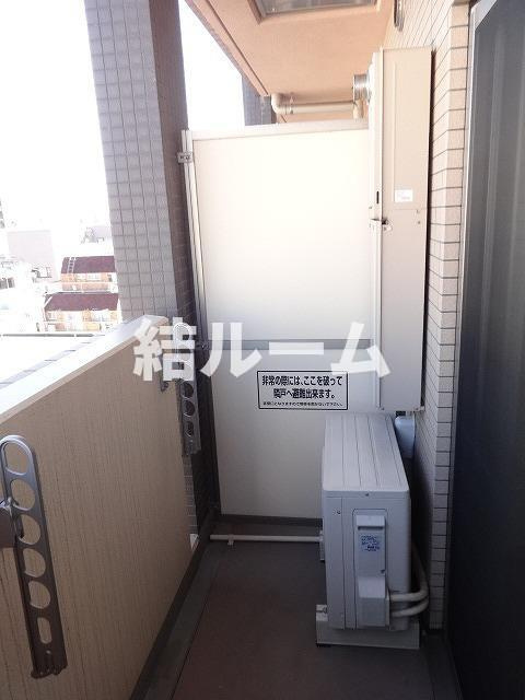 北区東十条１丁目の賃貸マンションのバルコニー