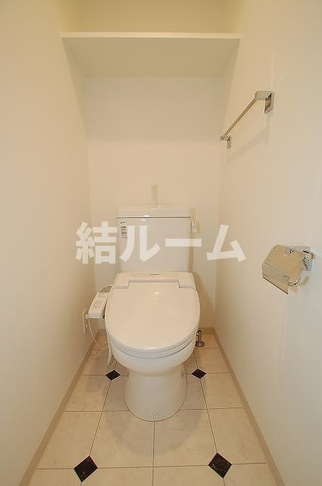 北区東十条１丁目の賃貸マンションのトイレ