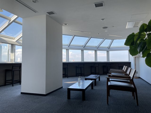 【view lounge】
眺めのいい空間です。