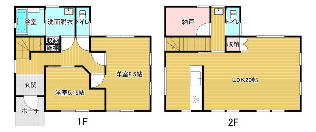 【間取り】 | 平塚町 1,700万円