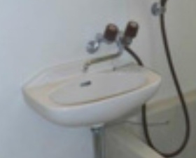 サンテラの洗面所