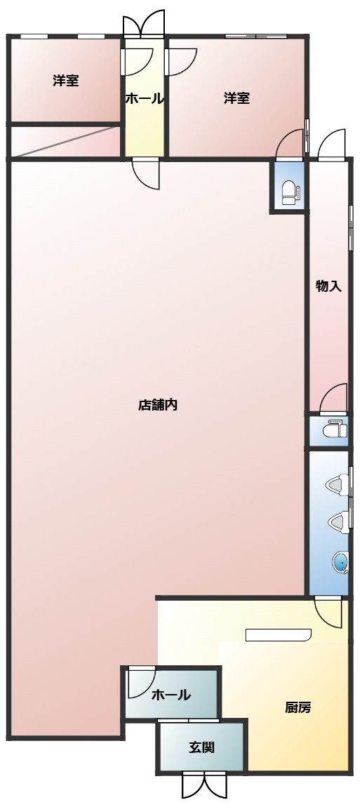 オータムプラザの間取り