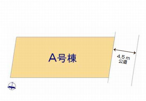 【仲介手数料０円】相模原市中央区上溝　新築一戸建ての区画図|相模原市中央区上溝　新築一戸建て