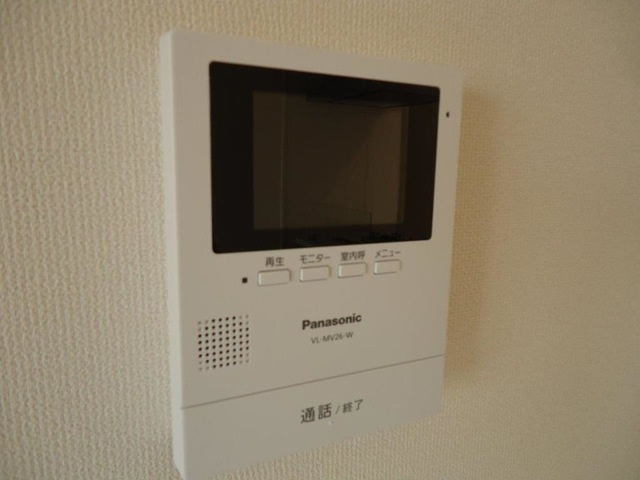 グレイシャスのセキュリティ|TVモニター付きで安心です☆
