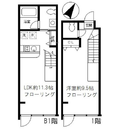メゾネットタイプ