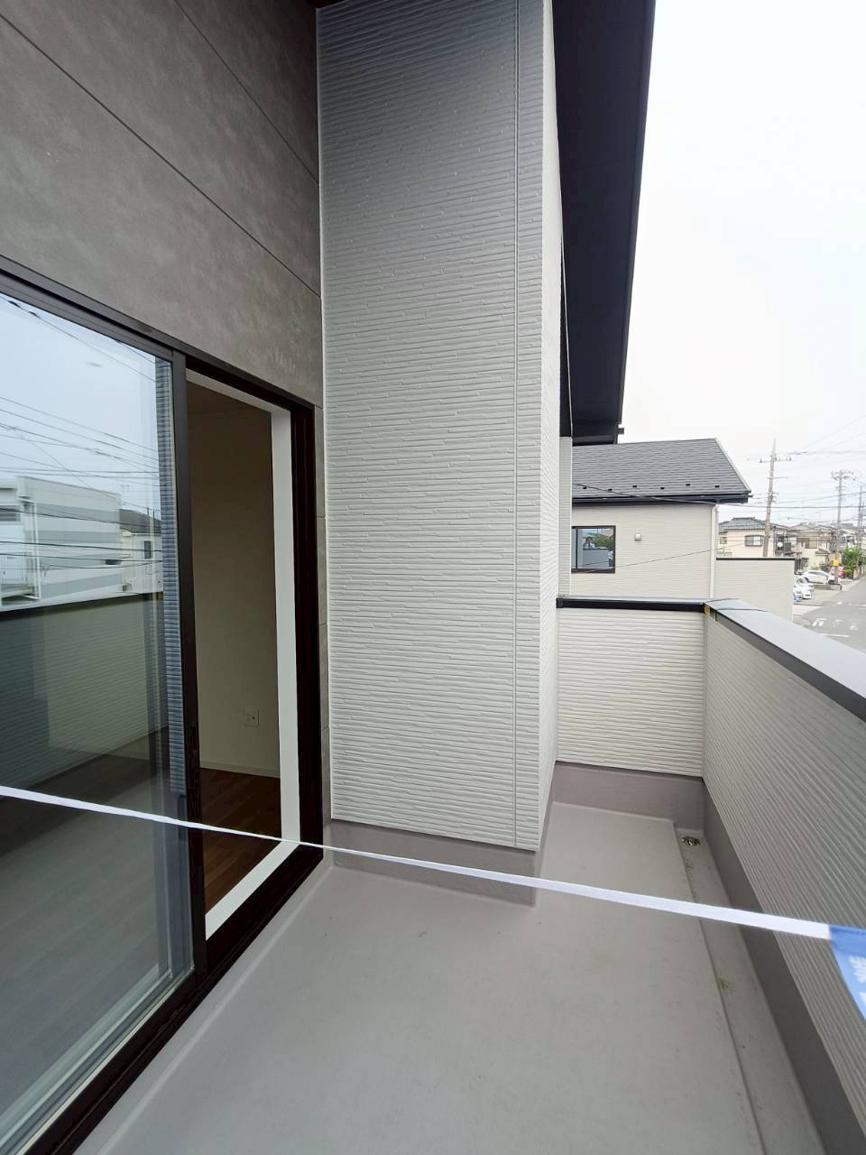 北葛飾郡松伏町　大字松伏　新築戸建　全3棟のバルコニー|お洗濯にも便利なバルコニー