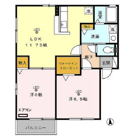 【間取り】 | ボヌール