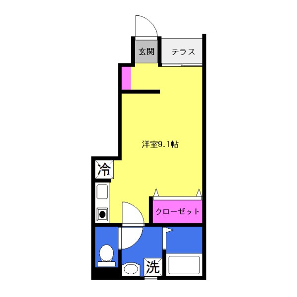 ルミエールの間取り|間取りは現況優先