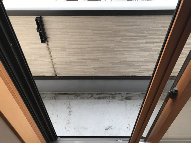 ハイツマコトCのバルコニー