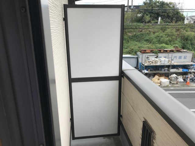 ハイツマコトCのバルコニー