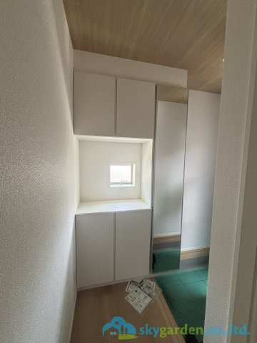 二宮町富士見が丘7期　新築戸建　全1棟1号棟の玄関