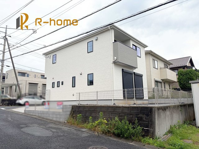 我孫子市南新木1丁目1期　新築戸建て　1号棟の外観|建物完成いたしました！ご予約で『平日』や『夕方』などでもご見学可能です！