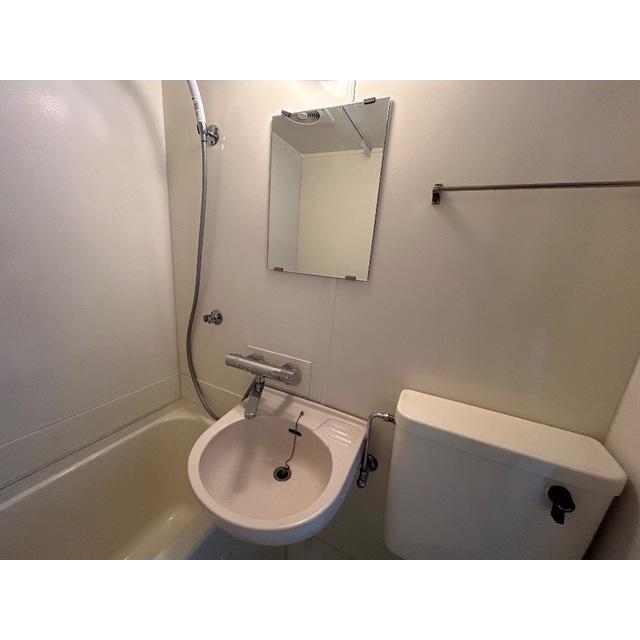 メゾンクレセールの洗面所