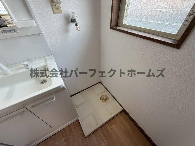 河合ハイツ池之宮の設備|洗濯パン