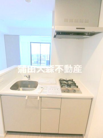 RJRプレシア蒲田のキッチン|2口ガスシステムキッチン