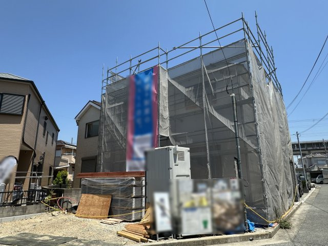 明石市魚住町西岡新築戸建の前面道路含む現地写真|現地撮影日‎2026‎年‎4‎月‎4‎日