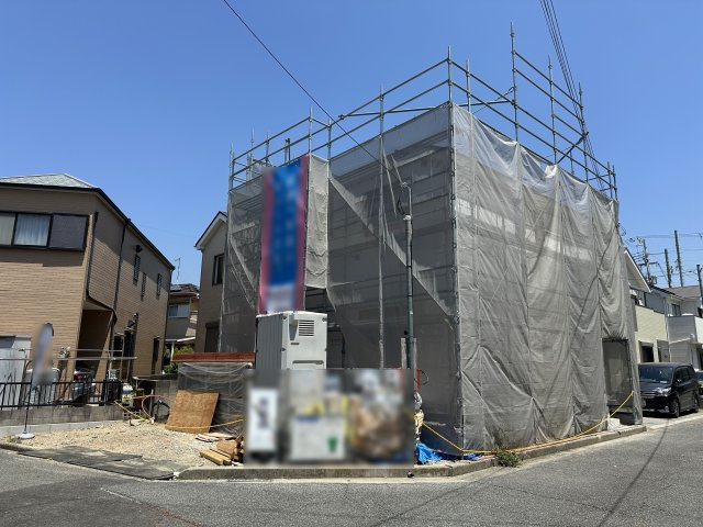 明石市魚住町西岡新築戸建の前面道路含む現地写真|現地撮影日‎2026‎年‎4‎月‎4‎日