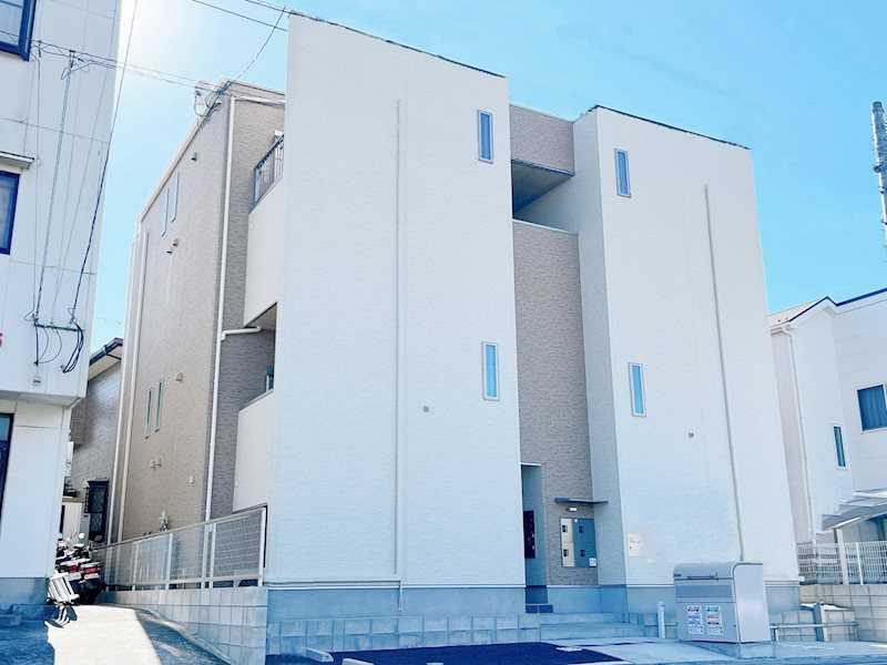 熊本市東区長嶺西２丁目のアパートの外観