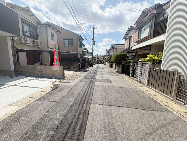 醍醐御霊ケ下町　の前面道路含む現地写真