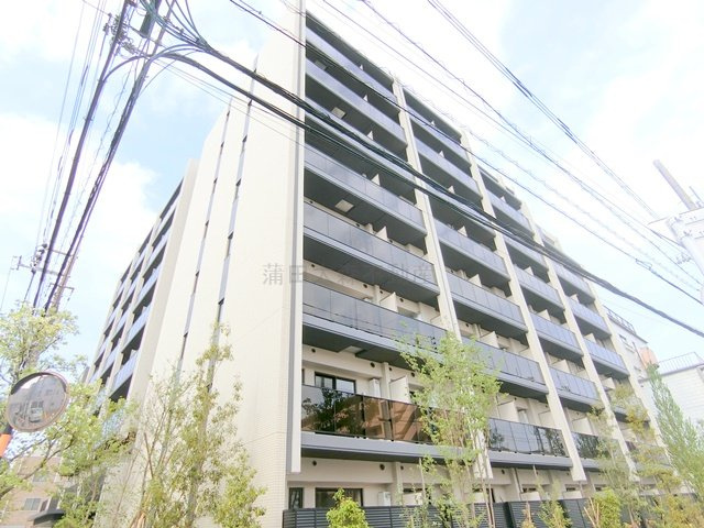 RJRプレシア蒲田の外観|2026年4月築　RC鉄筋コンクリート造一部鉄骨造地上8階建て総戸数130戸
東京都大田区西蒲田4丁目丁目　JR京浜東北線蒲田駅徒歩10分
インターネット無料ペット可！