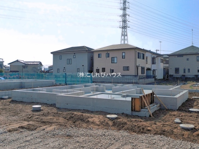 鴻巣市天神2丁目　新築一戸建て　（2区画）02の外観|撮影：'26/04/21