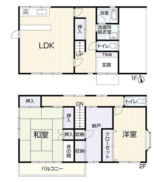 市川市奉免町の間取り