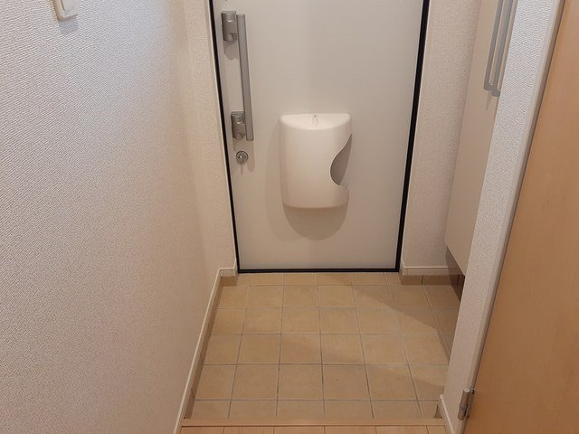 リバーファームの玄関