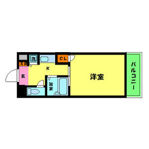 CityLifeプレサンス新大阪の間取り