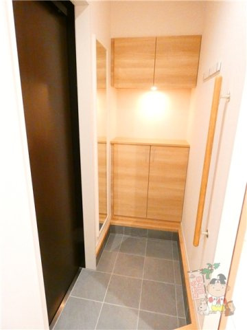 フルールブランの玄関
