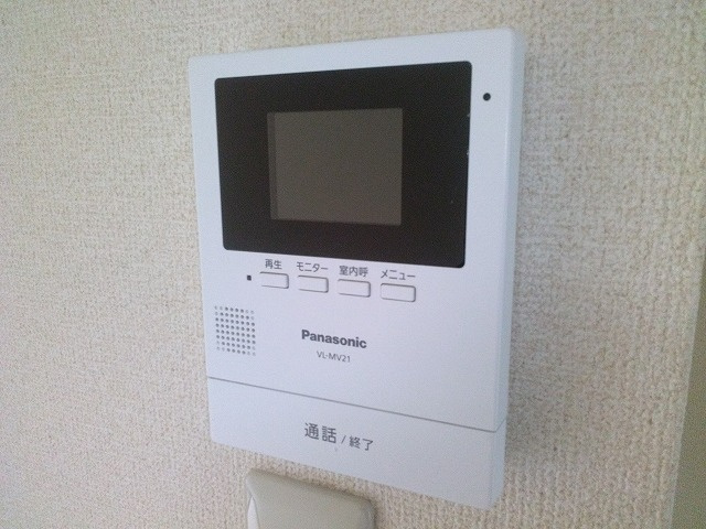 フラット妻田のセキュリティ|モニター付きインターホン