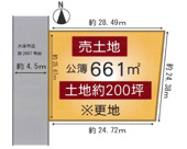 真野1丁目　売土地（建築条件無）の画像