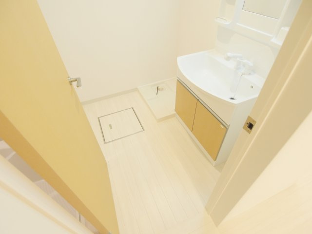 広島市安佐南区上安３丁目のアパートの洗面所