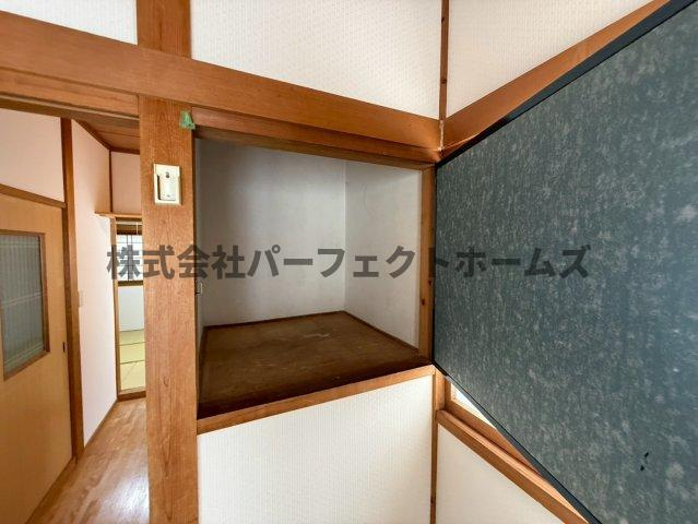 禁野本町1丁目戸建　賃貸の収納|収納豊富です