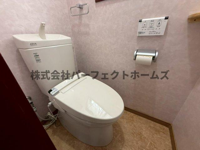禁野本町1丁目戸建　賃貸のトイレ|トイレも気になるポイント