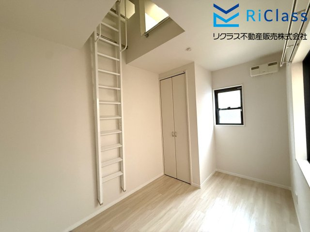 中古戸建　神戸市兵庫区清水町1の洋室|ロフト付きです