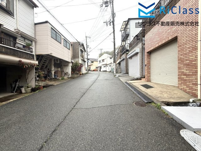 中古戸建　神戸市兵庫区清水町1の前面道路含む現地写真|前面道路含む現地写真です