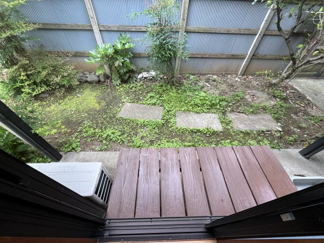 さいたま市岩槻区貸家の庭|お庭の付いた物件です