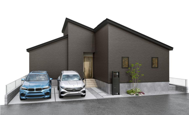 【外観パース】 | 我孫子市古戸01期　新築戸建 | 人気の平屋一戸建て☆彡