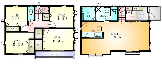 小平市鈴木町1丁目 西武新宿線 花小金井駅 売地の土地図