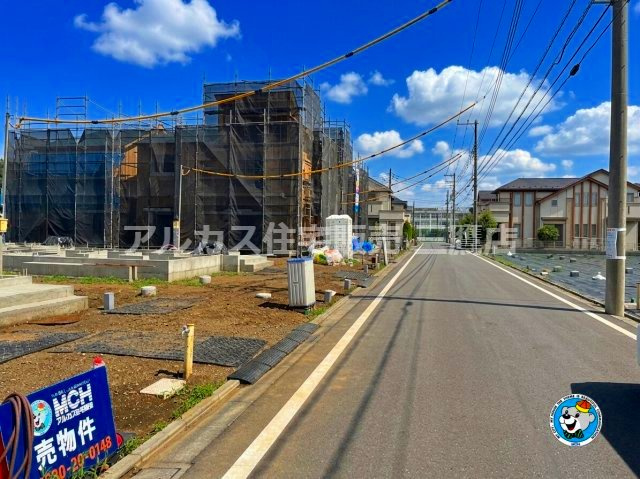 西武新宿線 花小金井駅 15分 新築戸建 小平市鈴木町1丁目の前面道路含む現地写真