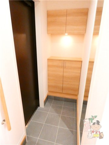 フルールブランの玄関