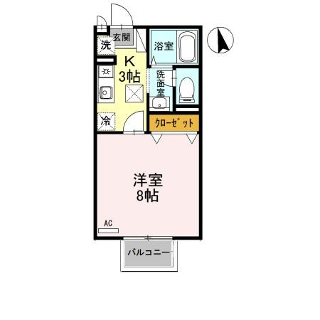 RIO AONO Ⅳ号館の間取り