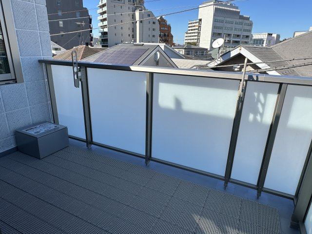 エルム桜山のバルコニー