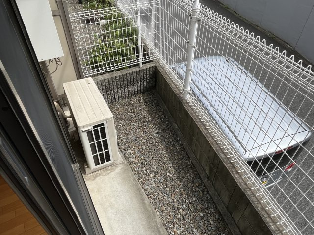エクセレント弥生のバルコニー
