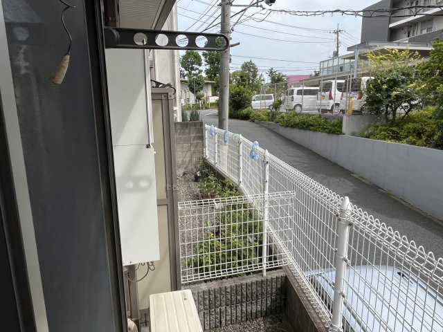 エクセレント弥生のバルコニー