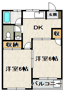 GRANPIA COURT桜ガ丘の間取り